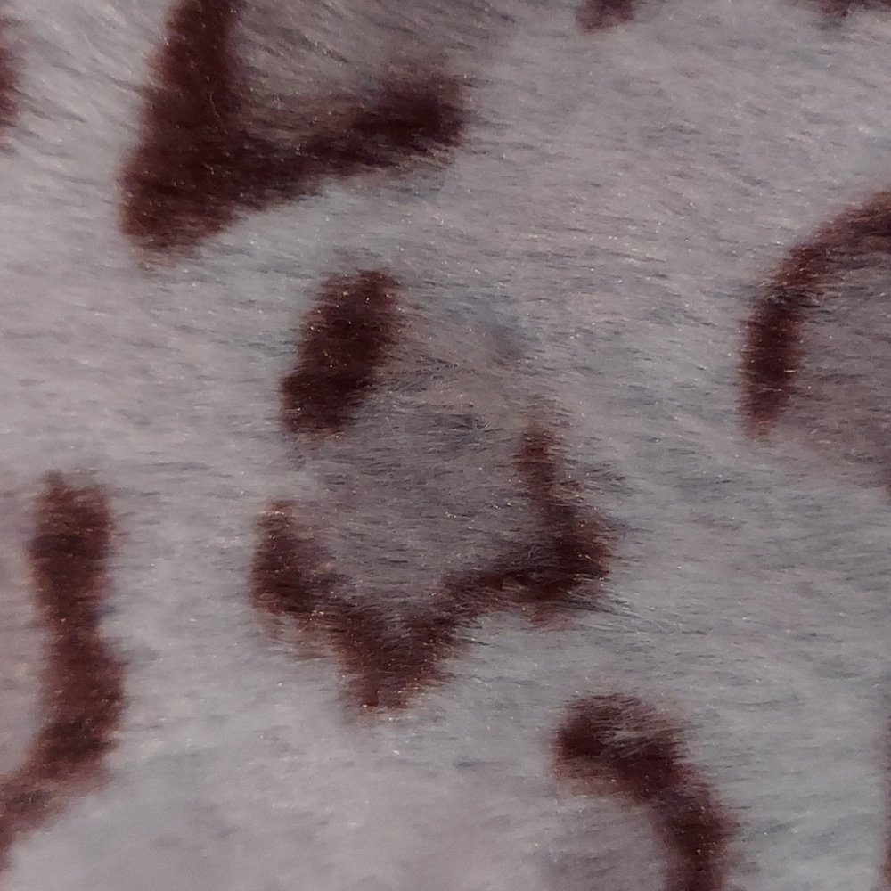 Purple Animal Print House Slippers - Picture 2 of 3